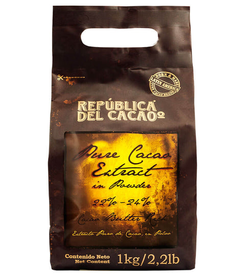 Cacao en polvo 22% - 24%
