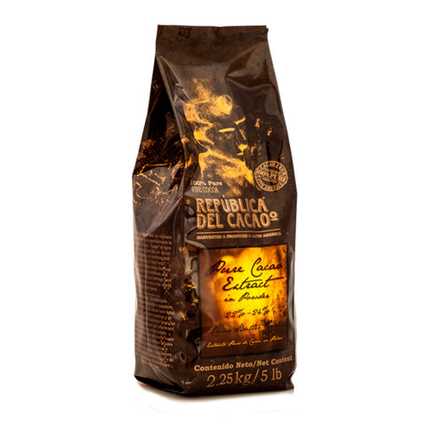 Cacao en polvo 22% 2.25 kg.