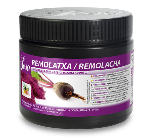 Betarraga (remolacha) liofilizada en polvo