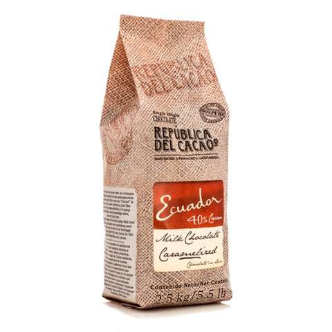 Chocolate Ecuador 40% caramelizado