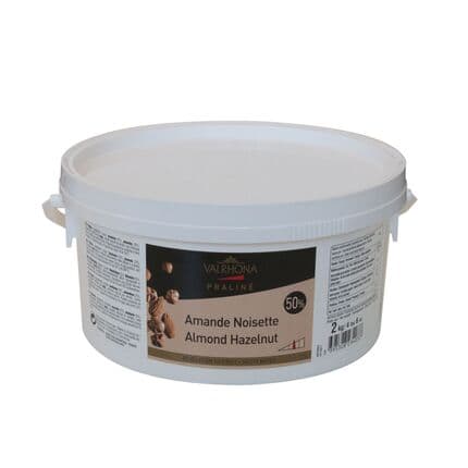 Valrhona Praliné - Almendra / Avellana 50%