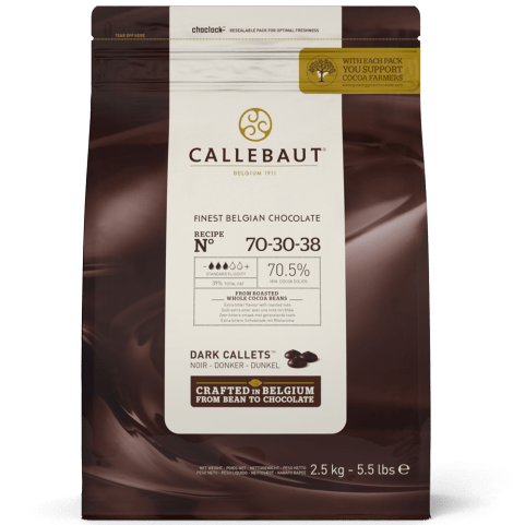 Chocolate Recipe N° 70-30-38 - 70.5% Cacao - 2.5Kg