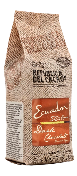 Republica del Cacao - Chocolate negro Ecuador 56%