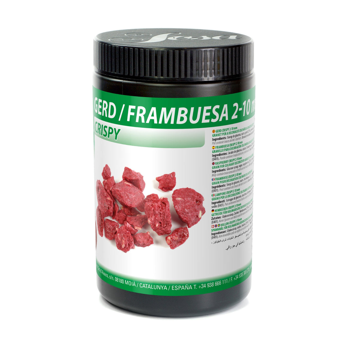 Crispy Frambuesa 2-10 mm - 300g