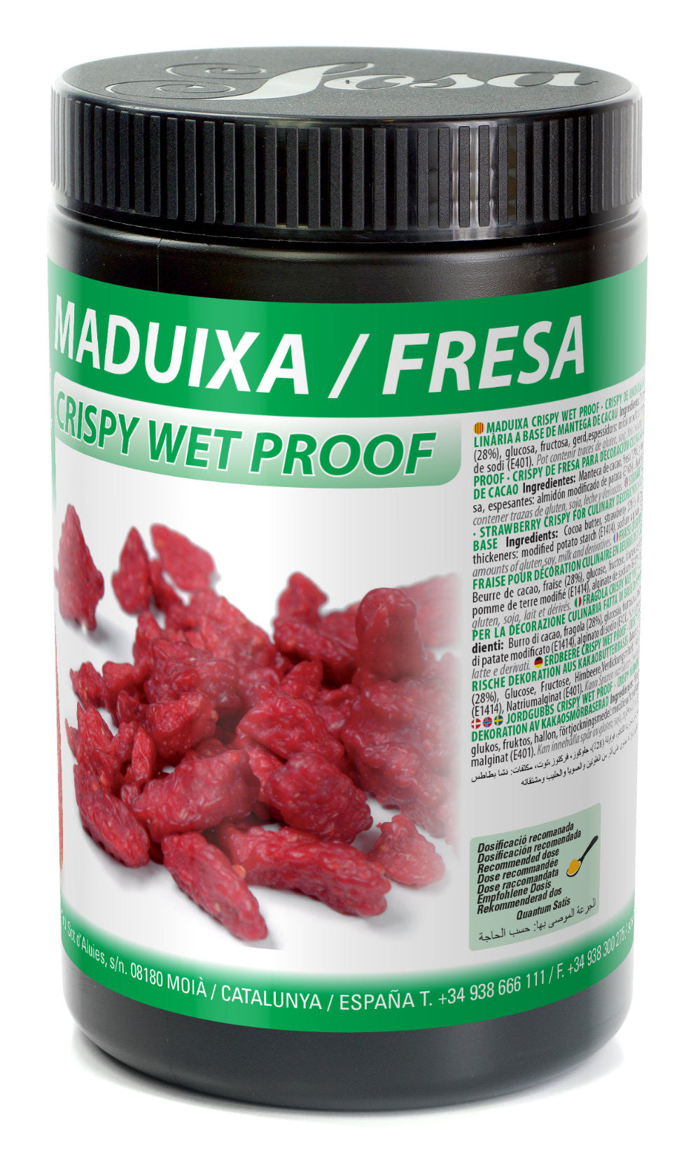 Crispy wet-proof Frutilla - 400g