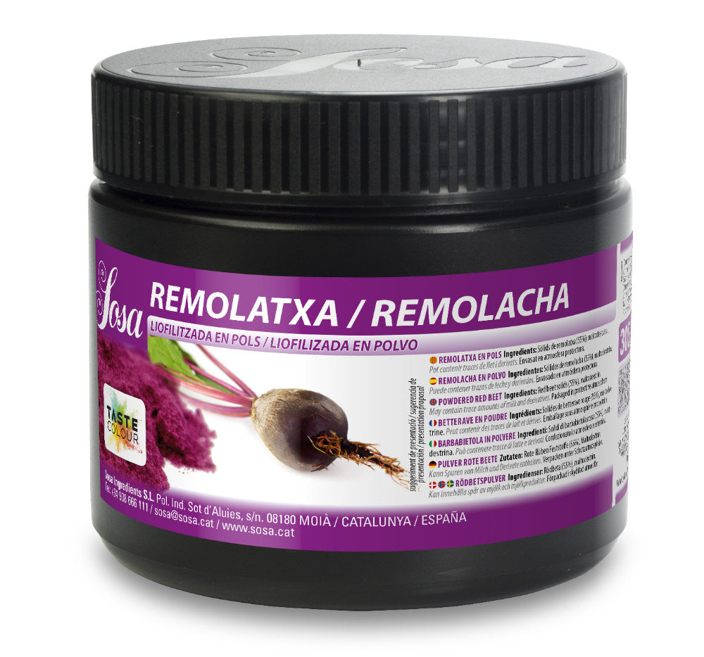 Betarraga (remolacha) liofilizada en polvo - 300g