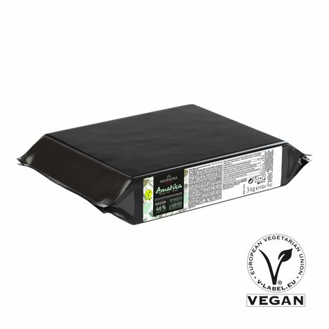 Chocolate vegano Amatika 46% cacao